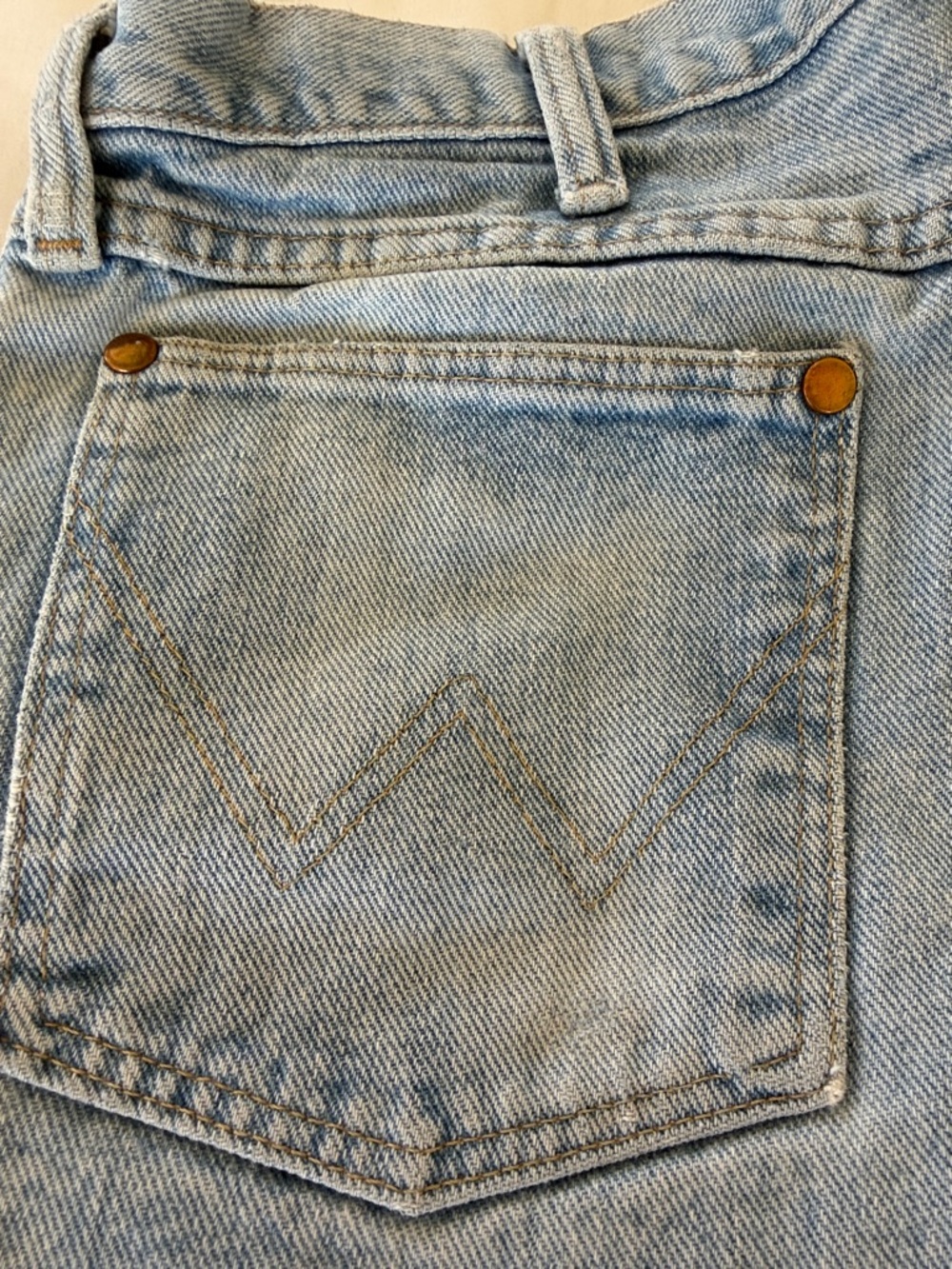 Vintage Wrangler Blue Men’s Denim Jeans - Picture 2 of 5